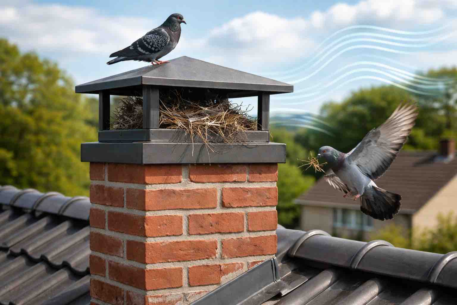 Der Lärm vom Schornstein! Was tun?